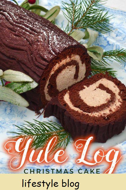 Receita de Yule Log deliciosa e achocolatada para comemorar os feriados. Isto