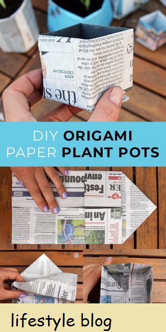 Duas maneiras de fazer vasos de plantas de jornal. Um método fornece vasos redondos em menos de 30 segundos e o outro faz vasos de origami quadrados. Use para plantar sementes ou plantar pequenas plantas. Vídeo instrutivo completo incluído #lovelygreens #diygarden #gardeningtips