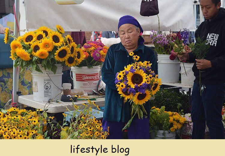 Sunflower Bouquets: Visitando o Ballard Farmers Market {localmente com comida pornográfica à frente}